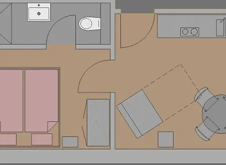 Designapartment Im Backstein-ambiente
